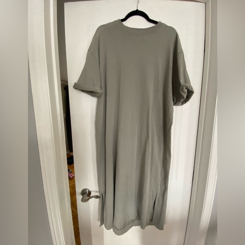 Zara Maxi T shirt Dress Large